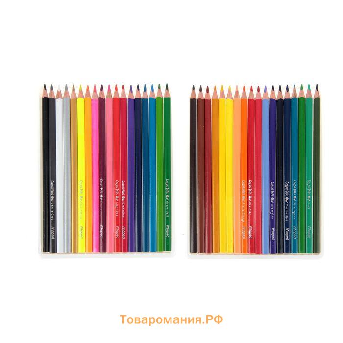 Карандаши трёхгранные, 36 цветов, Maped Color Peps