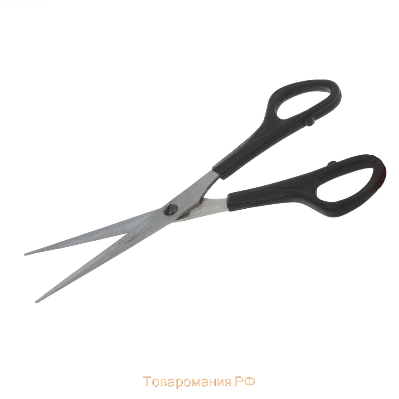 Ножницы парикмахерские, лезвие — 5,5 см, цвет чёрный, Н-040