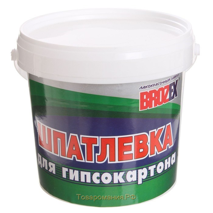 Шпатлёвка по гипсокартону Brozex, 1,5 кг