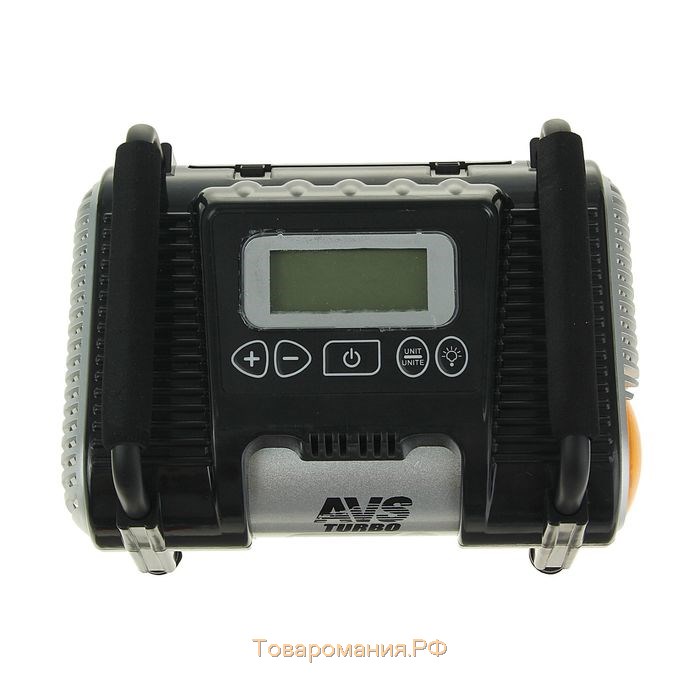 Компрессор автомобильный AVS KE350EL, 35 л/мин, 12 В, фонарь, электронный дисплей, ограничитель давления