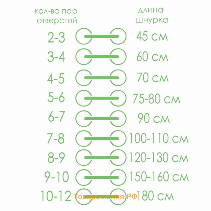 Шнурки для обуви, пара, плоские, 10 мм, 130 см, цвет чёрный