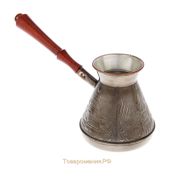 Турка для кофе медная «Москва Златоглавая», 0,75 л