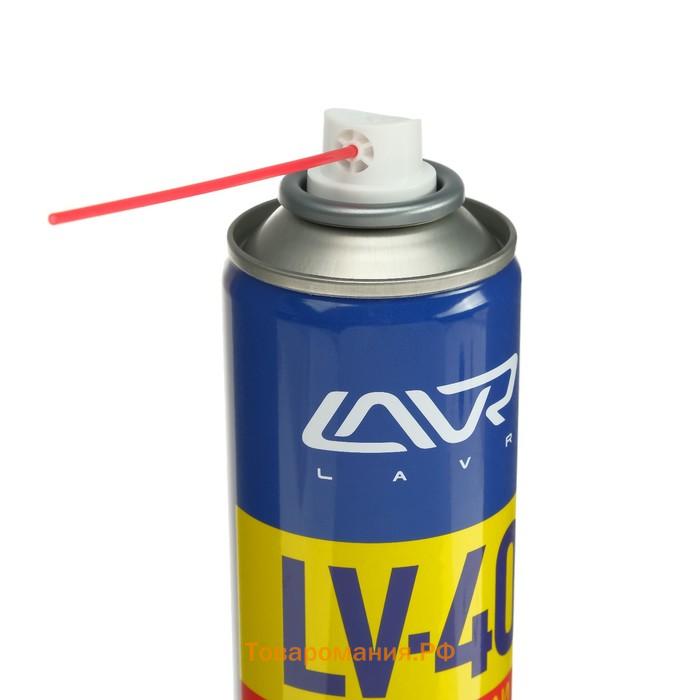 Многоцелевая смазка LV-40 LAVR Multipurpose grease LV-40, 400 мл, аэрозоль Ln1485