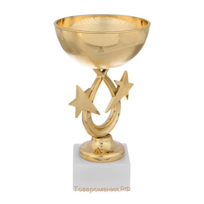 Кубок 156, наградная фигура, золото, подставка камень, 17,7 х 9,8 х 6,1 см.