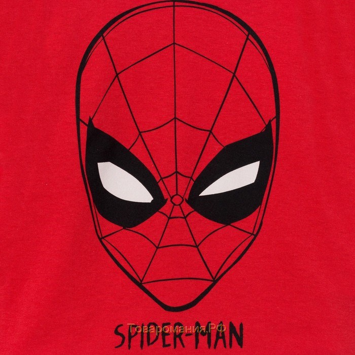 Джемпер детский MARVEL "Spider man", рост 110-116 (32), цвет красный