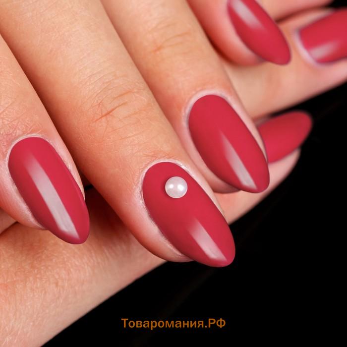 Стразы для декора, жемчужные, на клеевой основе, 7.5×16 см, d=3 мм, разноцветные