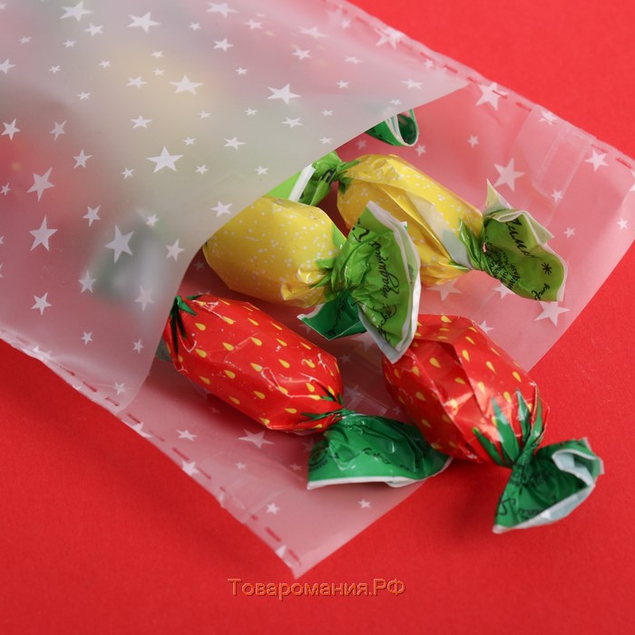 Пакетик под конфеты, кондитерская упаковка, «Маленькие радости», 10 х 15 см