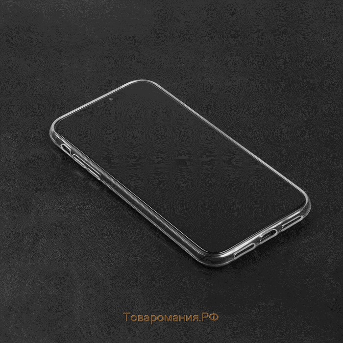 Чехол  для iPhone XR, силиконовый, тонкий, прозрачный