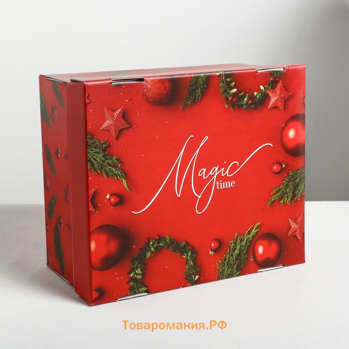 Складная коробка «Magic time», 30 × 24.5 × 15 см