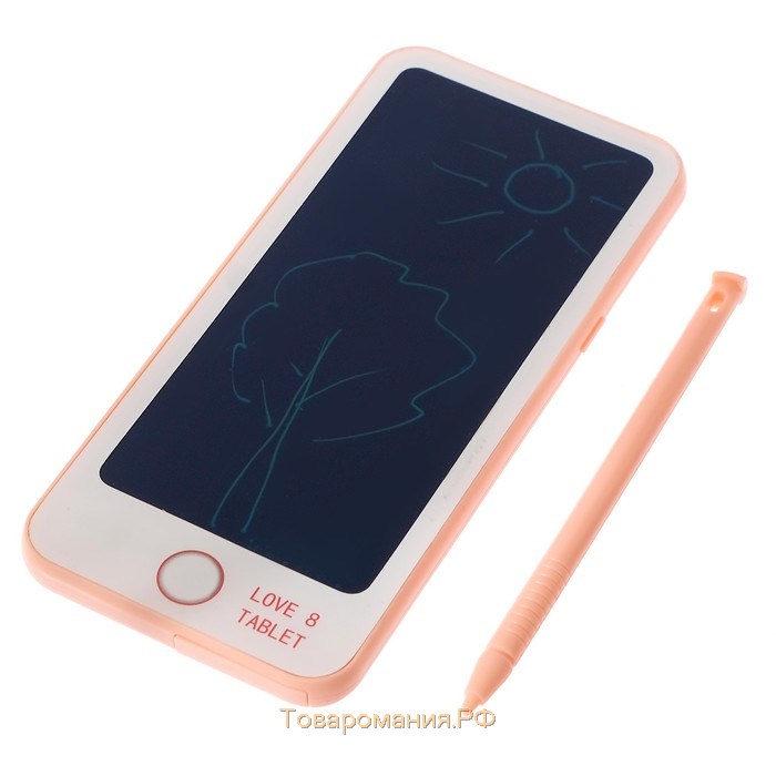 Планшет для рисования LCD «Мини», с ручкой, цвета МИКС