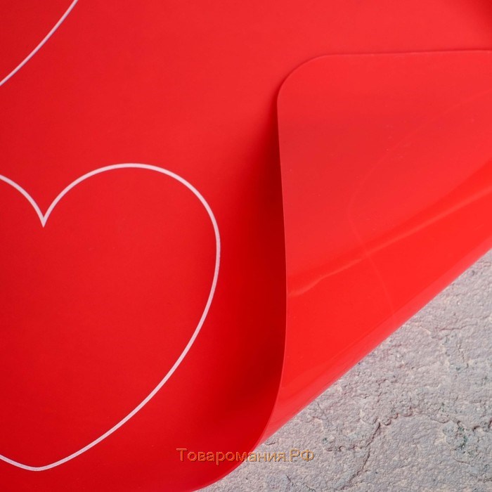 Силиконовый коврик для выпечки «Готовим с любовью», 50 х 40 см