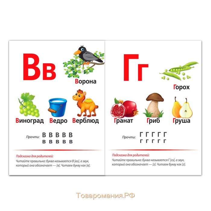 Книги набор «Учимся читать» 6 шт. по 24 стр.