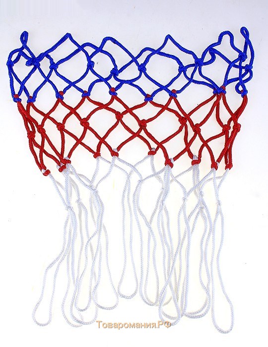 Сетка баскетбольная ONLITOP, 45 см, нить 3 мм, 2 шт.