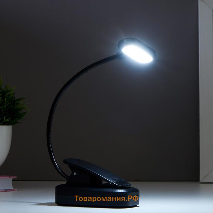 Светильник 16108/1 LED USB черный 5,3х8,2х22,5 см RISALUX