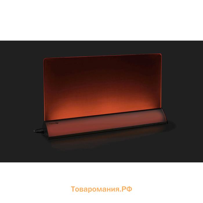 Обогреватель ThermoUp FLOOR LED Plus, инфракрасный, напольный, 500 Вт, 12-14м², серебристый