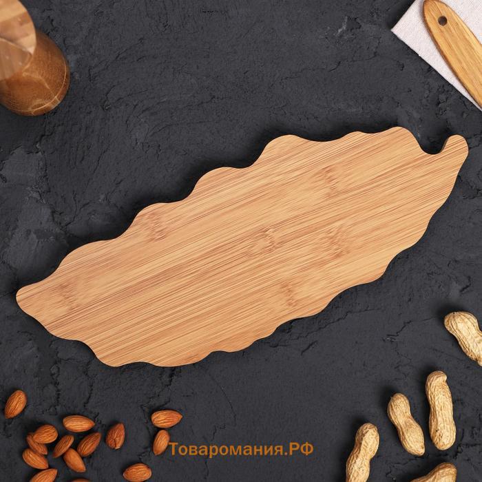 Менажница деревянная «Мамина кухня», 34 х 12.5 см