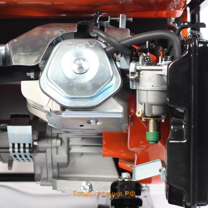 Генератор бензиновый PATRIOT Max PowerSRGE6500, 4Т, 5.5 кВт, 3х220/12 В, 25 л, ручной старт