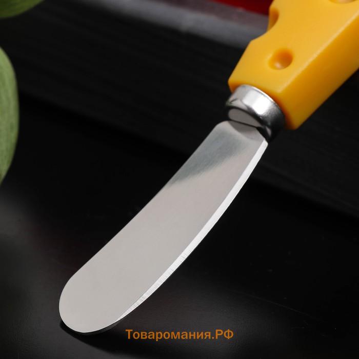 Нож для сыра  Cheese, 12.5 см, жёлтый