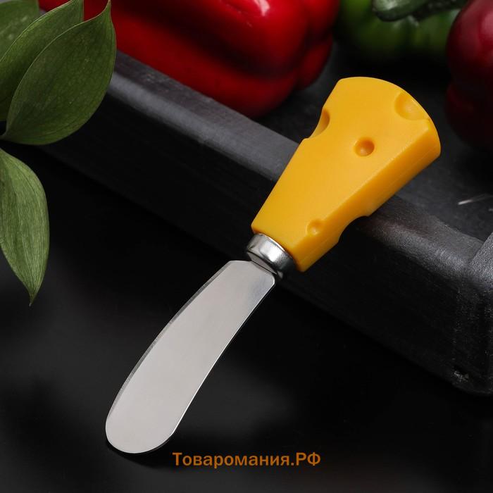 Нож для сыра  Cheese, 12.5 см, жёлтый