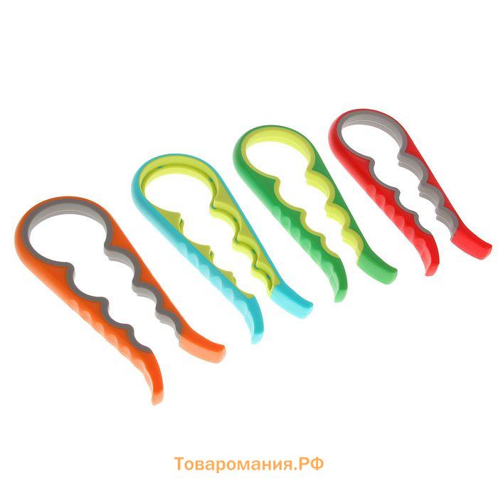 Многофункциональная открывашка для банок и бутылок, 22.5×9×2 см, МИКС