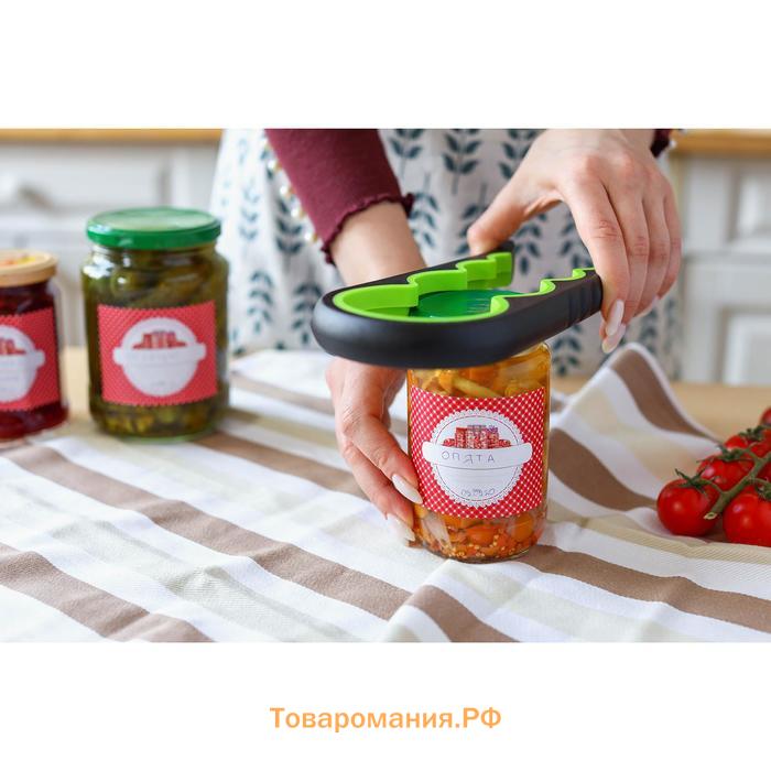 Многофункциональная открывашка для банок и бутылок, 22.5×9×2 см, МИКС