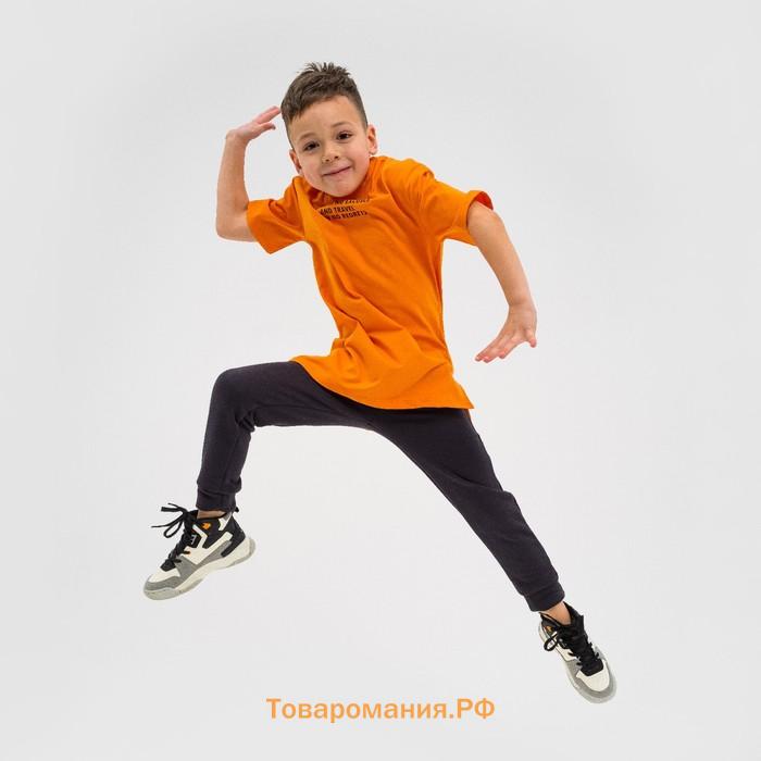 Футболка детская KAFTAN "Trendy" р.30 (98-104), оранжевый