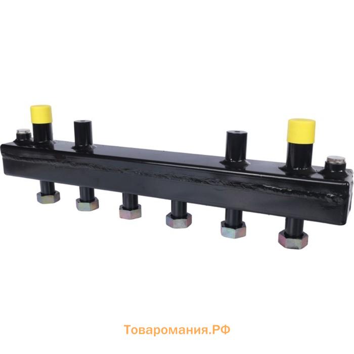 Коллектор распределительный STOUT SDG-0018-002503, 3 отопит. контура, DN20, гидр разделитель