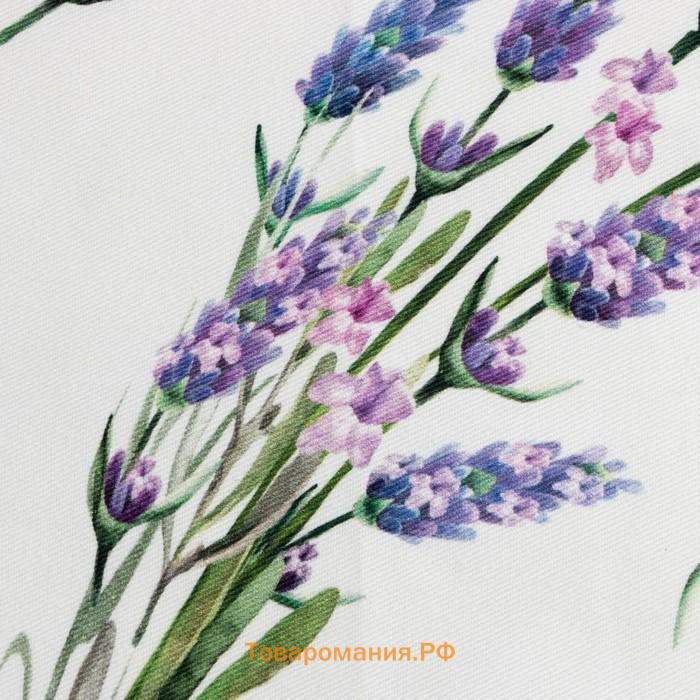 Дорожка на стол "" Lavender 30х70 см, 100% хлопок, саржа 190 г/м2