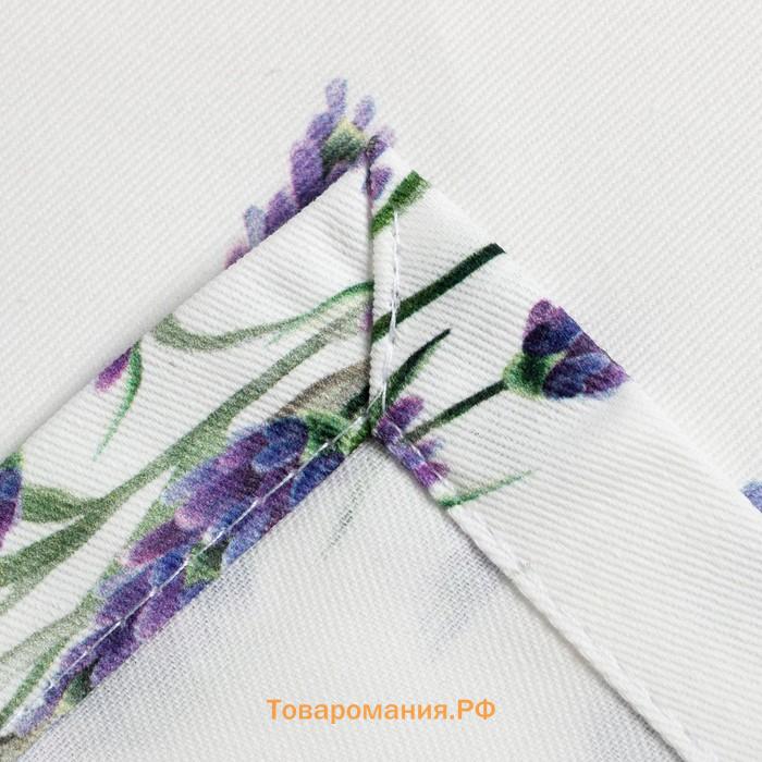 Дорожка на стол "" Lavender 30х70 см, 100% хлопок, саржа 190 г/м2