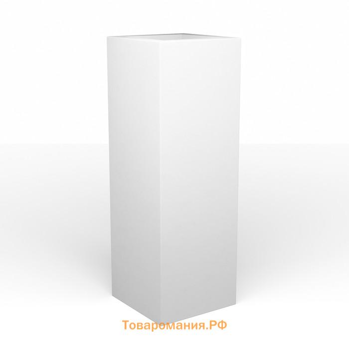 Светодиодное кашпо Vertical M, 40 × 71 × 40 см, IP65, 220 В, свечение белое