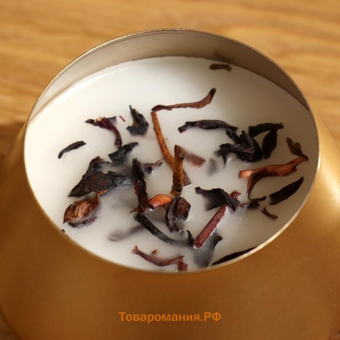 Ароматическая свеча в баночке, 300 г, hibiscus
