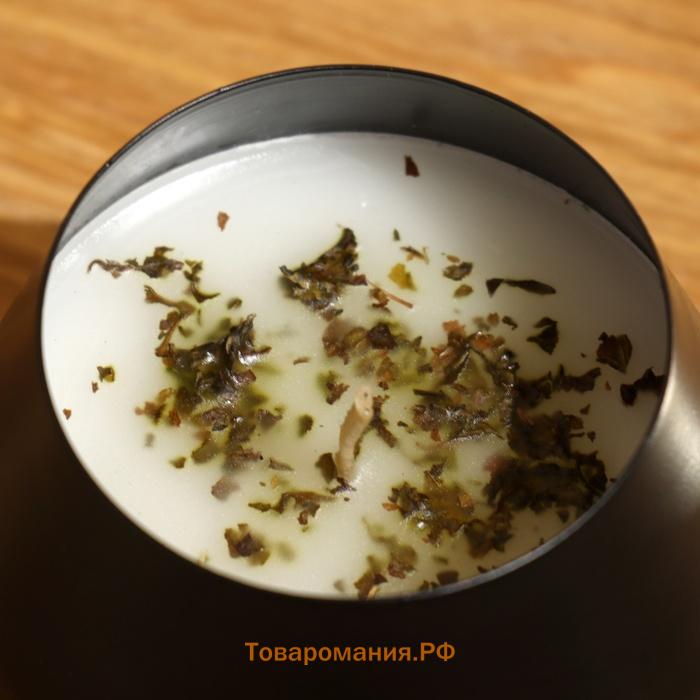 Ароматическая свеча в баночке, 300 г, mint