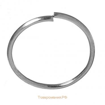 Кольцо соединительное 0,7×12мм (набор 50 гр, ±360 шт) СМ-995, цвет серебро