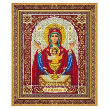 Набор для вышивания бисером Паутинка «Пресвятая Богородица. Неупиваемая чаша»