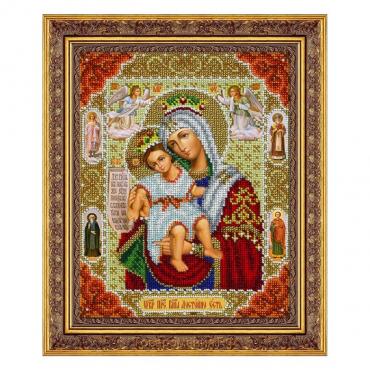 Набор для вышивания бисером Паутинка «Пресвятая Богородица. Достойно Есть»