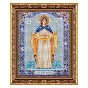 Набор для вышивания бисером Паутинка «Пресвятая Богородица. Покрова»