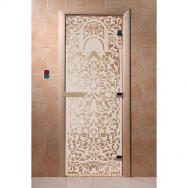 Дверь «Флоренция», размер коробки 190 × 70 см, правая, цвет прозрачный