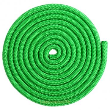 Скакалка для художественной гимнастики утяжелённая Grace Dance, 2,5 м, цвет зелёный