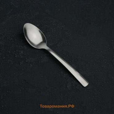Ложка чайная  Gleen, длина 14 см, толщина 1 мм, нержавеющая сталь, серебристая