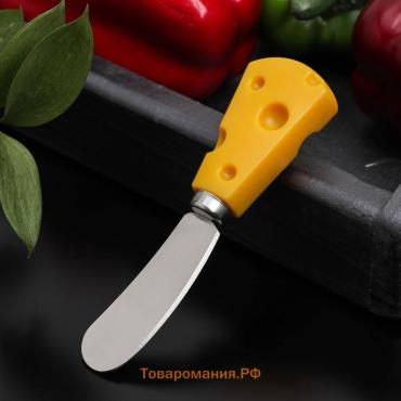 Нож для сыра  Cheese, 12.5 см, жёлтый