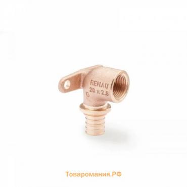 Угольник аксиальный REHAU RAUTITAN 14563591001, установочный, d=20 мм x 1/2", внутр. резьба