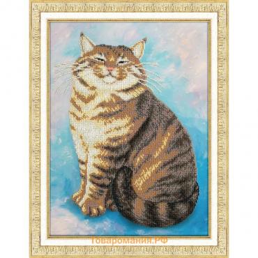 Набор для вышивания бисером Паутинка «Котя»