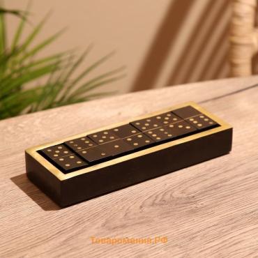 Игра настольная «Домино», в коробочке, 20×7×3 см, манговое дерево