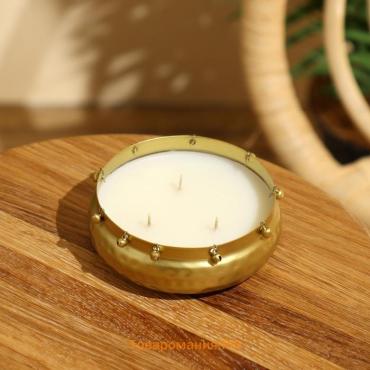 Свеча ароматическая Ghungroo ourli, 120 г, соевый воск, sage & cedar
